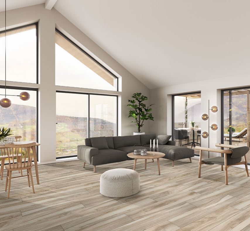 Aspenwood Ash 9X48 Porcelain Tile