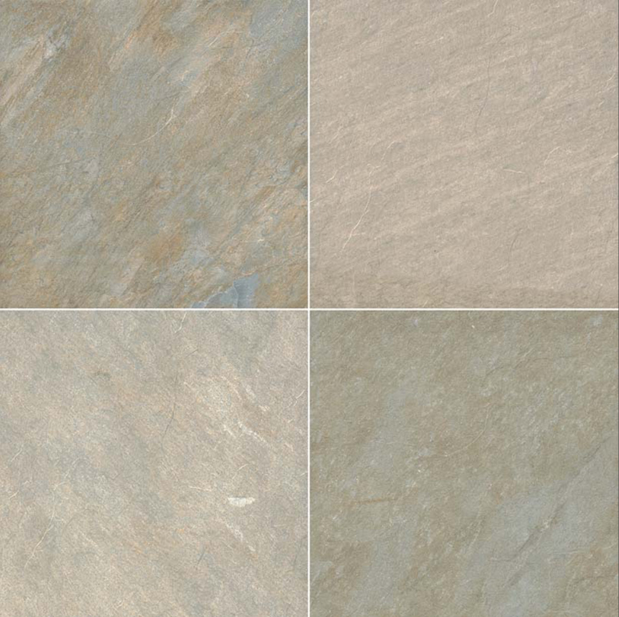 Golden White Porcelain Pavers