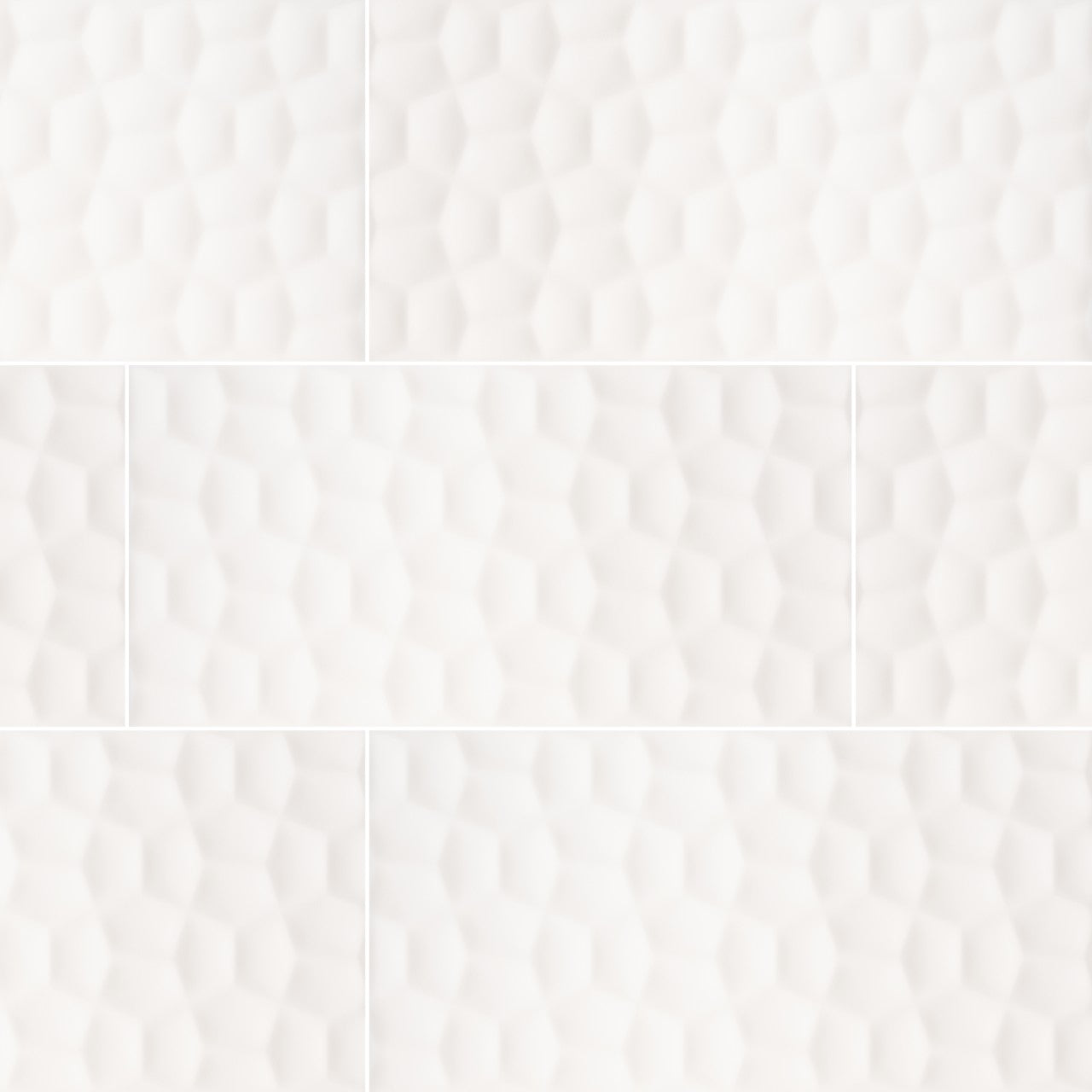 ADELLA VISO WHITE 12X24 SATIN MATTE WALL TILE