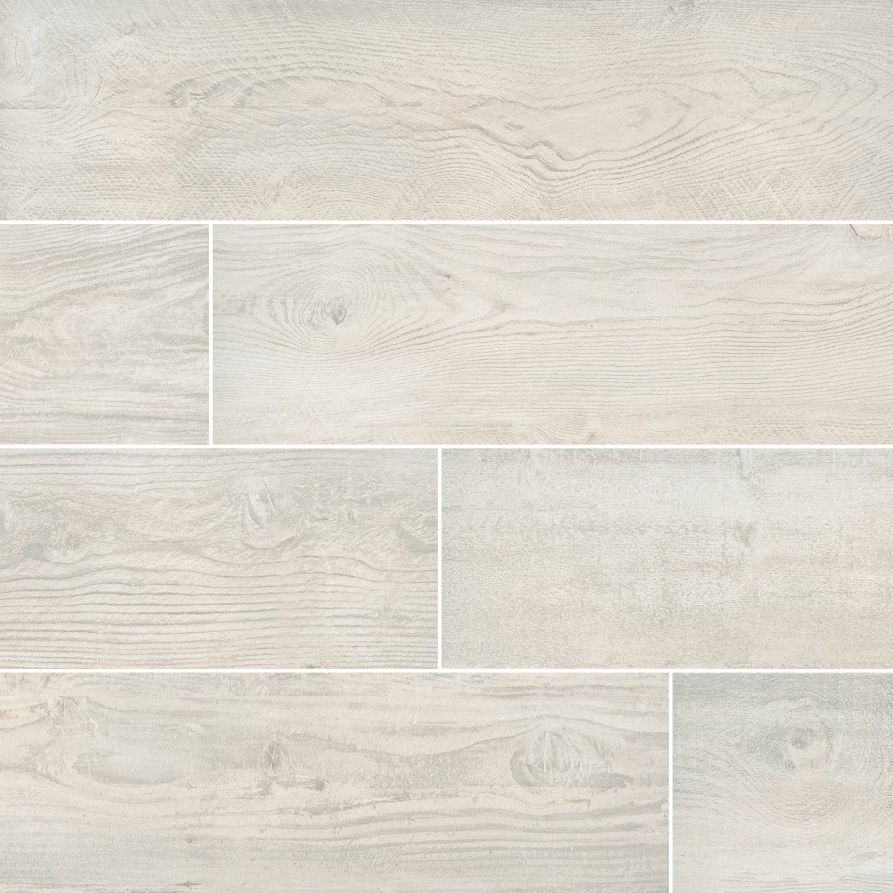 CALDERA BLANCA8X47 RECTIFIED TILES MATTE PORCELAIN TILE