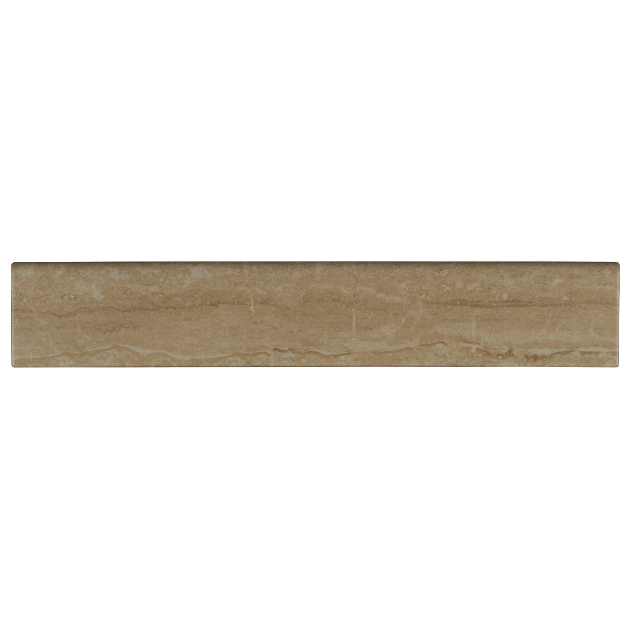 DUNES BEIGE 3X18 MATTE BULL NOSE PORCELAIN TILE