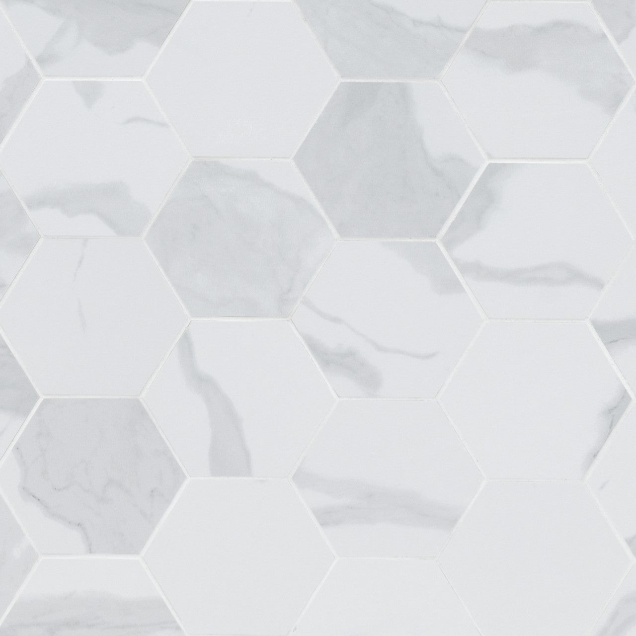EDEN STATUARY 3X3 HEX MATTE MOSAIC MOSAIC SHEET