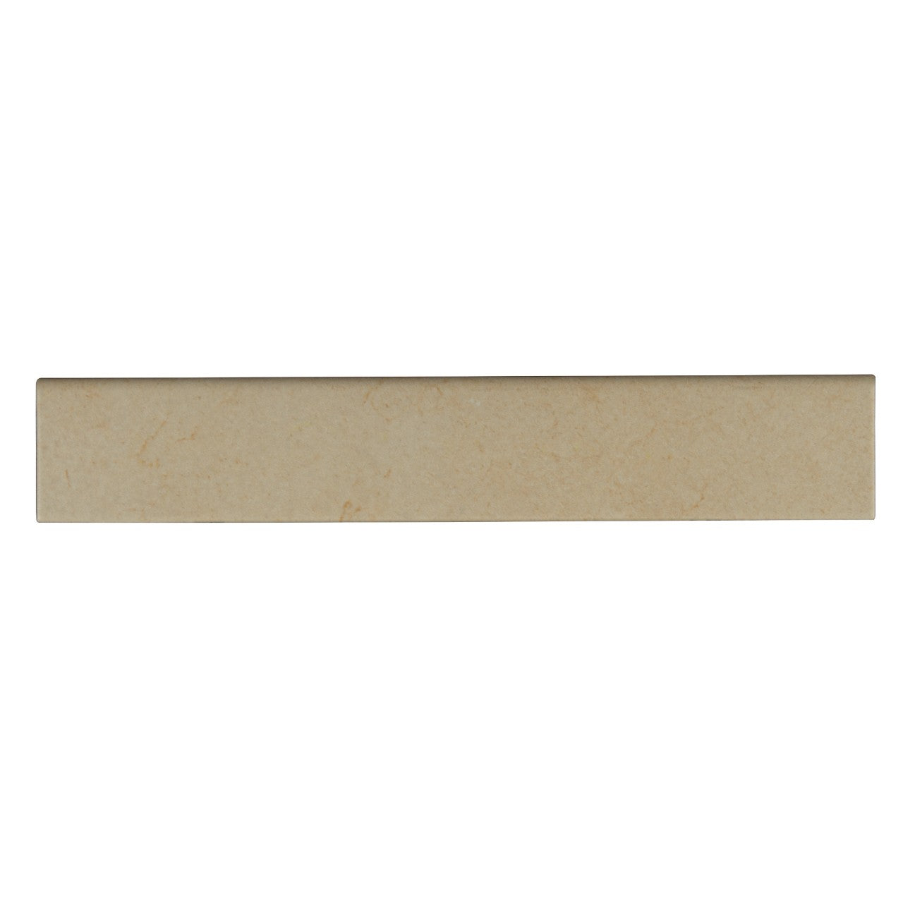 IVORY 3X18 MATTE BULL NOSE PORCELAIN TILE