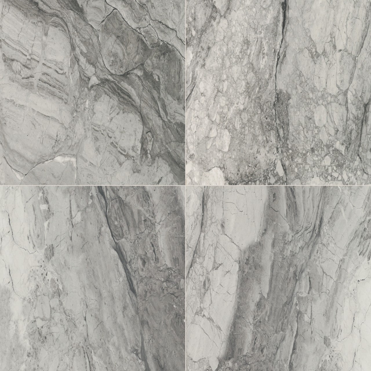 KAYA ONDA GRAY 24X24 POLISHED PORCELAIN TILE