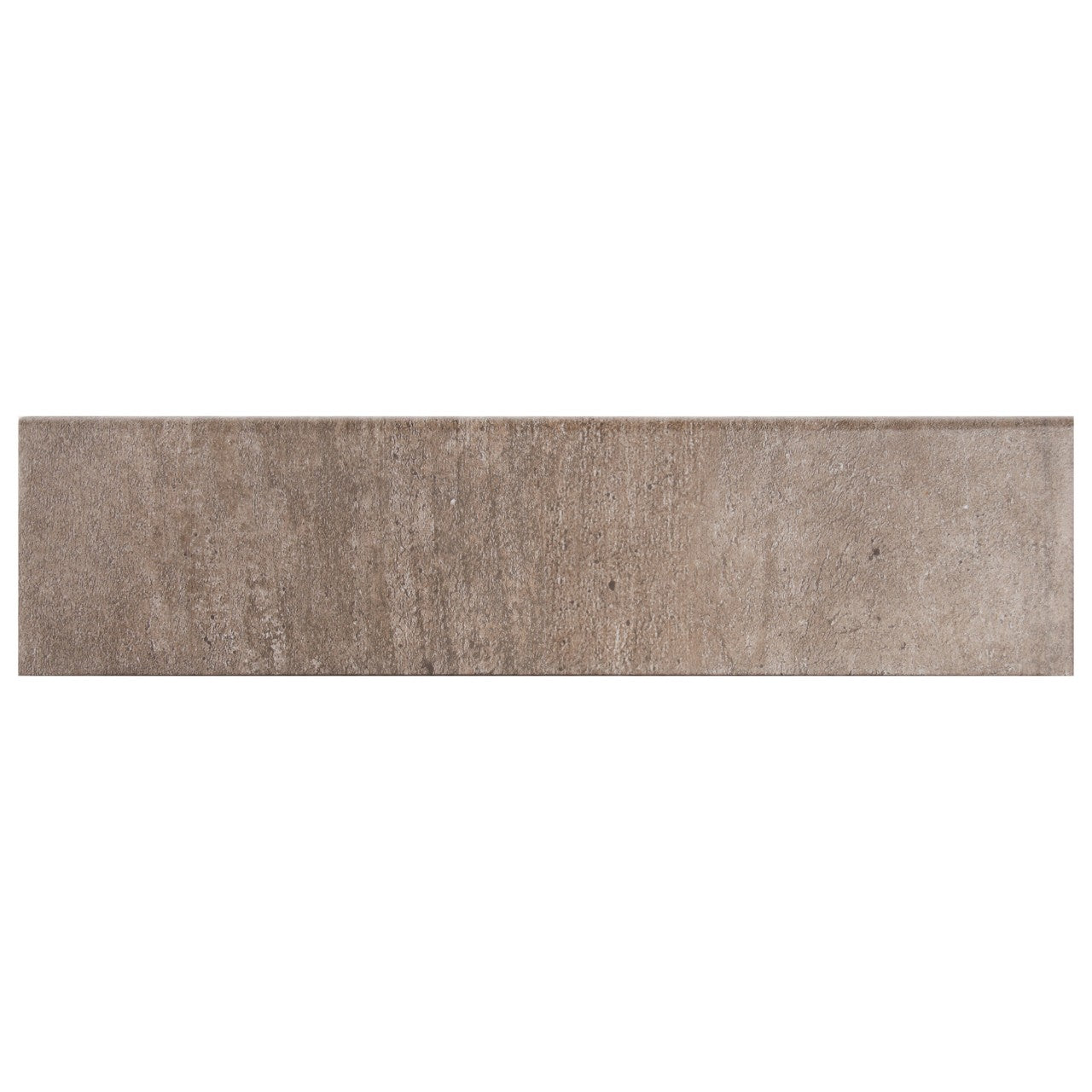 METROPOLIS TAUPE 3X12 BULL NOSE PORCELAIN TILE