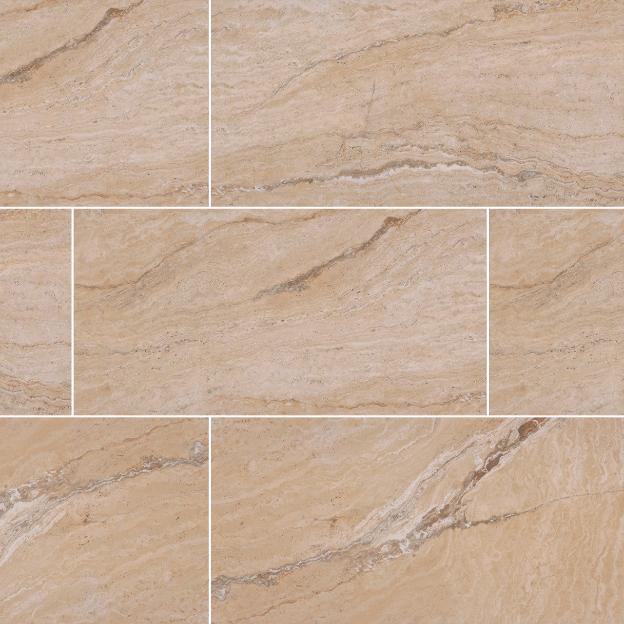PIETRA VEZIO BEIGE 16X32 POLISHED PORCELAIN TILE