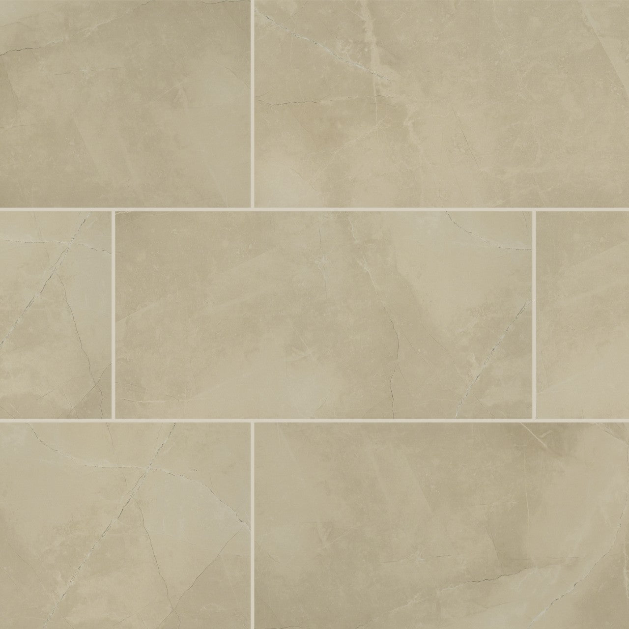 SANDE CREAM 24X48 POLISHED PORCELAIN TILE