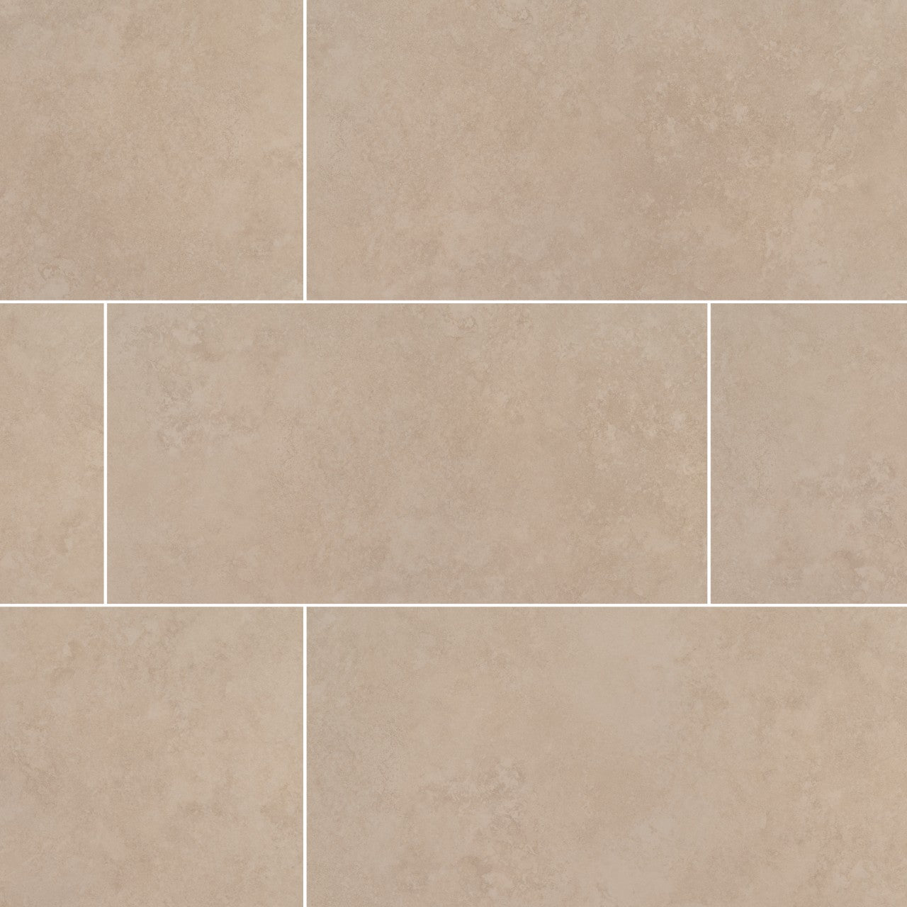 TRAVERTINO BEIGE 12X24 MATTE PORCELAIN TILE