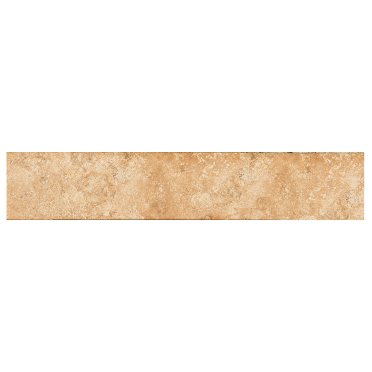 TRAVERTINO WALNUT3X18BULL NOSE CERAMIC TILE