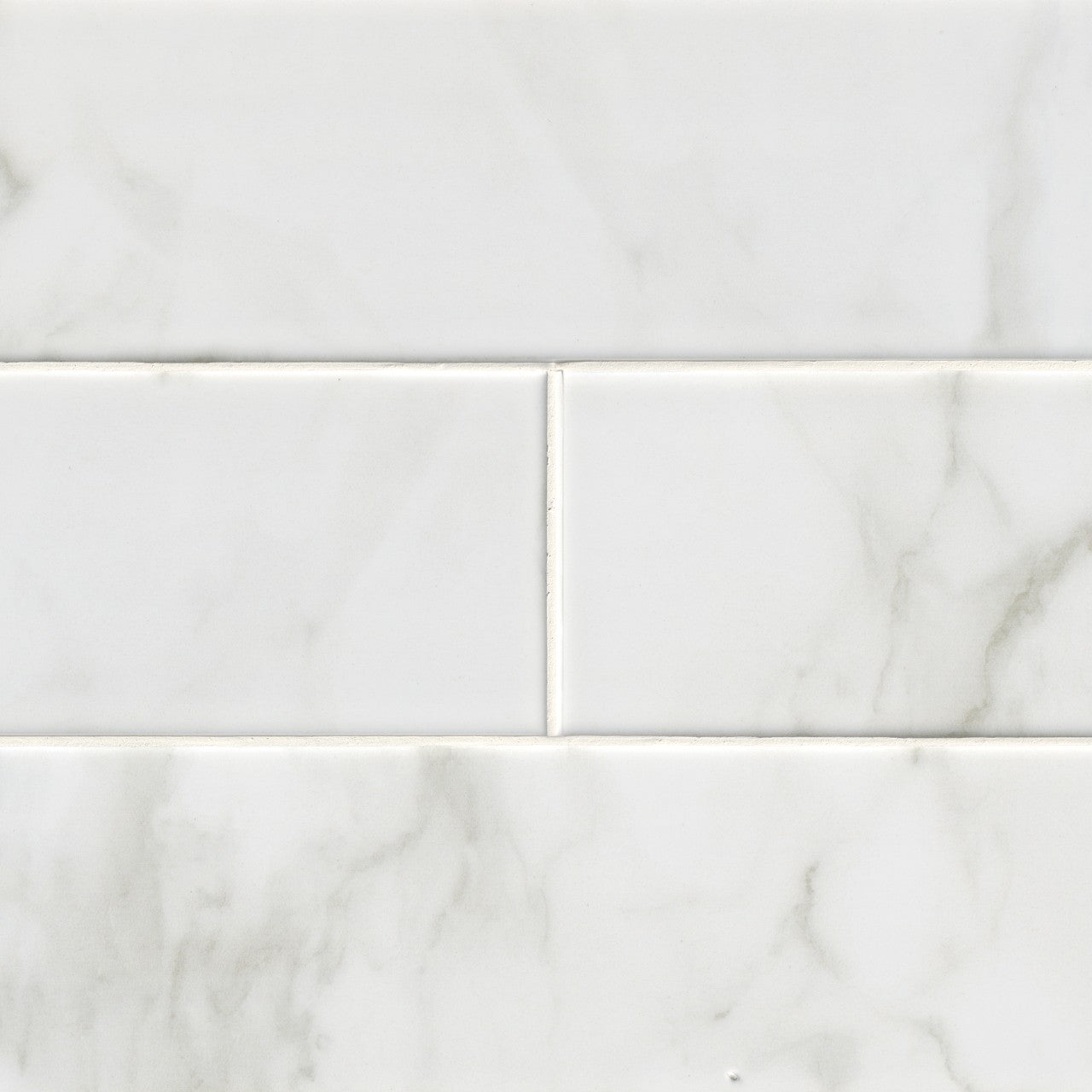 CLASSIQUE WHITE CARRARA GLOSSY 4X16 CERAMIC TILE