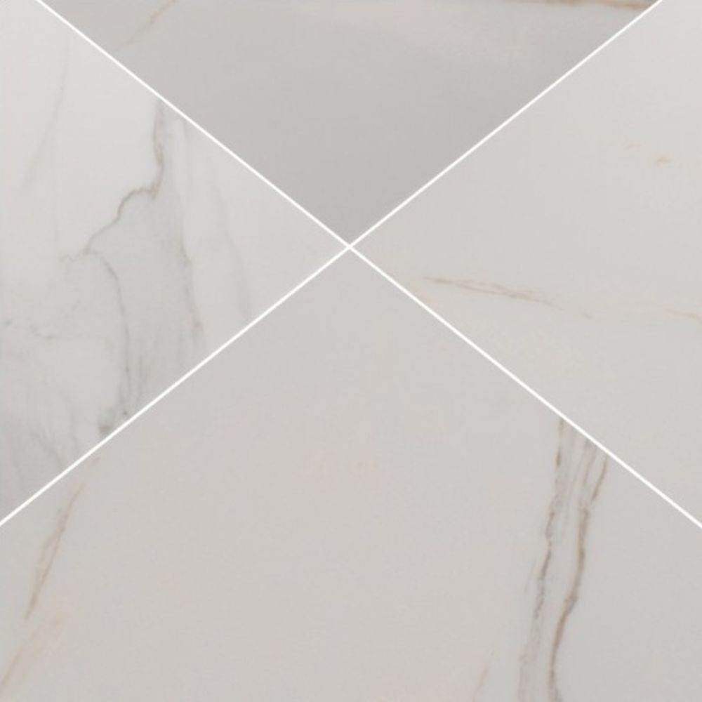 Adella Calacatta 18X18 Matte Porcelain Tile