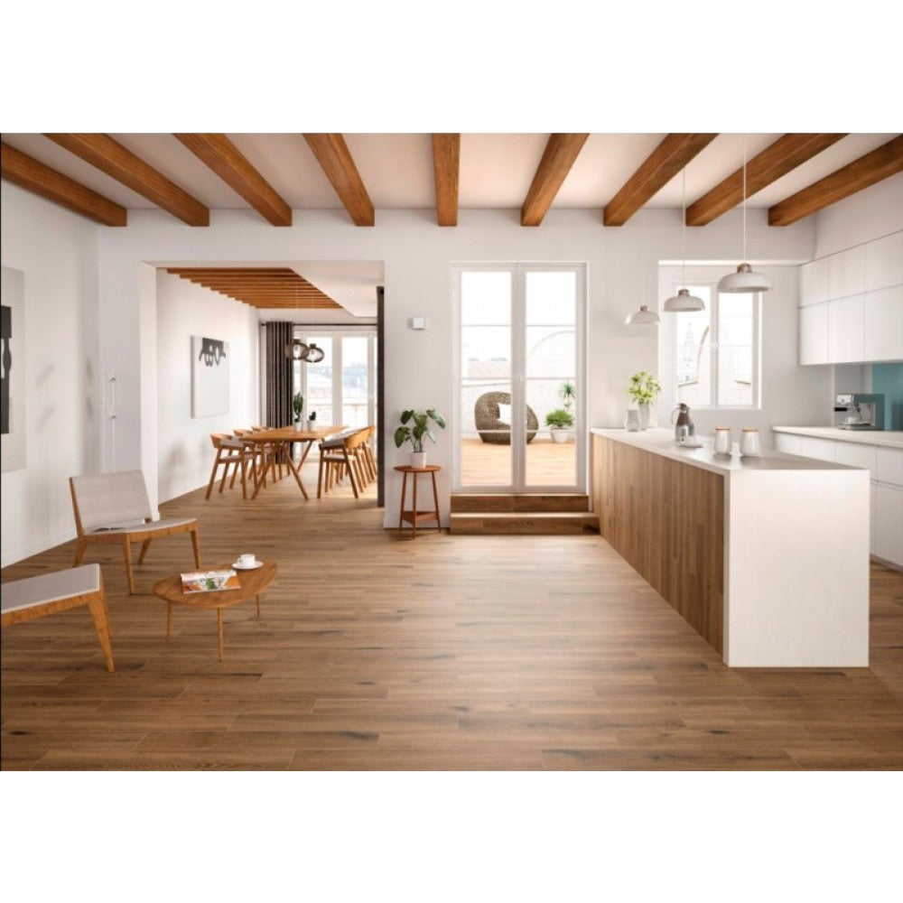 Antoni Cafe 6X36 Matte Wood Look Porcelain Tile