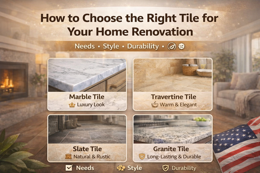 How to Choose the Right Tile for Your Home Renovation