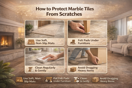 How to Protect Marble Tiles From Scratches