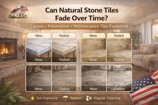 Can Natural Stone Tiles Fade Over Time?