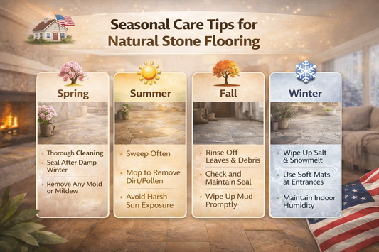 Seasonal Care Tips for Natural Stone Flooring