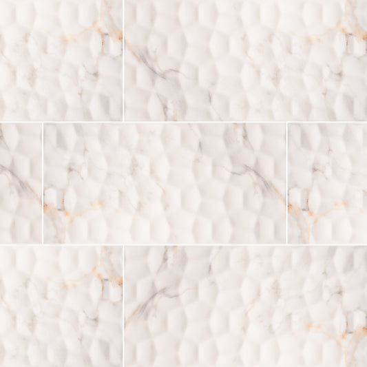 ADELLA VISO CALACATTA 12X24 SATIN MATTE WALL TILE