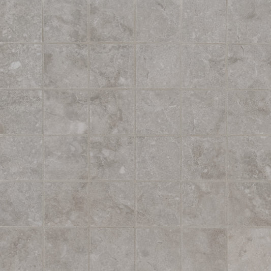 ANSELLO GREY 2X2 MOSAIC MATTE MOSAIC SHEET