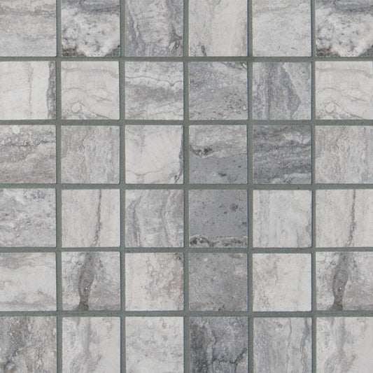 BERNINI CARBONE 2X2 MOSAIC MATTE MOSAIC SHEET