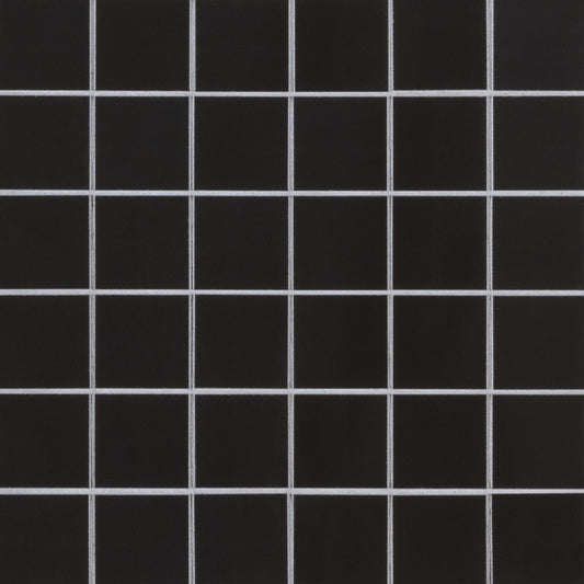 BLACK 2X2 POLISHED MOSAIC MOSAIC SHEET