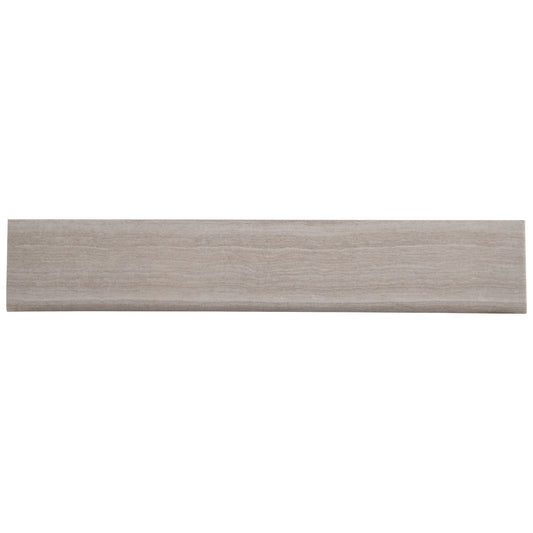 CHARISMA WHITE 3X18 BULLNOSE CERAMIC TILE