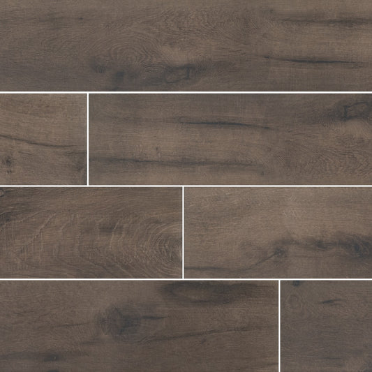 COTTAGE WENGE 8X48 MATTE PORCELAIN TILE