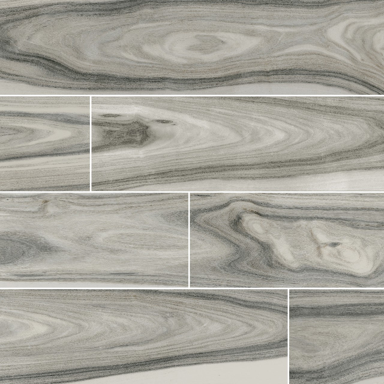 DELLANO MOSS GREY 8X48 POLISHED PORCELAIN TILE