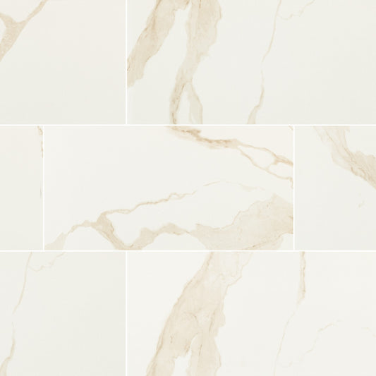 EDEN CALACATTA 24X48 POLISHED PORCELAIN TILE