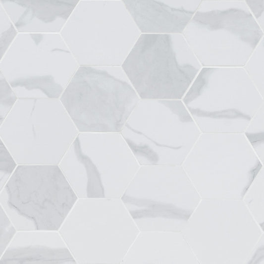 EDEN STATUARY 3X3 HEX MATTE MOSAIC MOSAIC SHEET