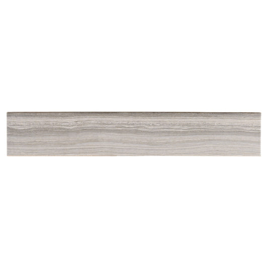 ERAMOSA SILVER 3X18 BULL NOSE PORCELAIN TILE