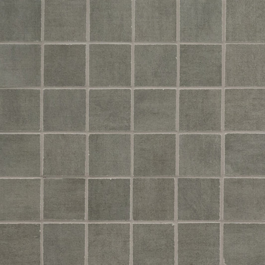GRIDSCALE CONCRETE 2X2 MOSAIC MATTE MOSAIC SHEET