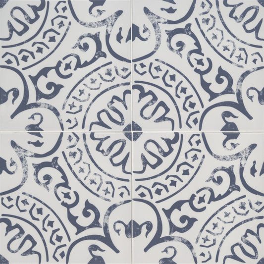 KENZZI INDIGO 8X8 MATTE PORCELAIN TILE