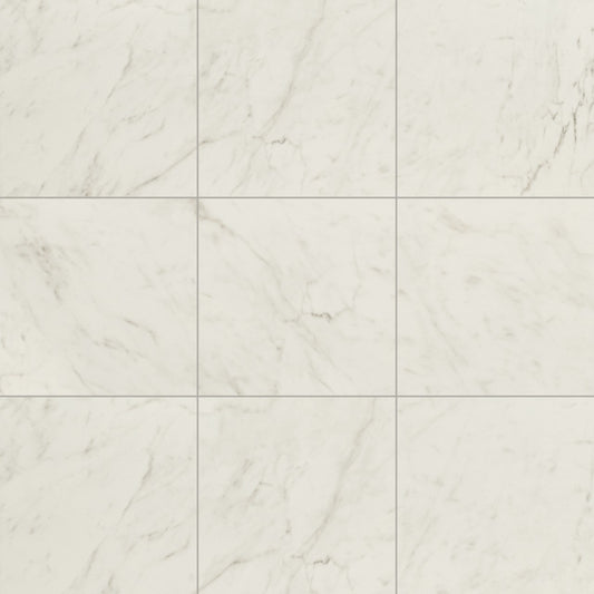 KAYA CARRARA BIANCO 24X24 POLISHED PORCELAIN TILE
