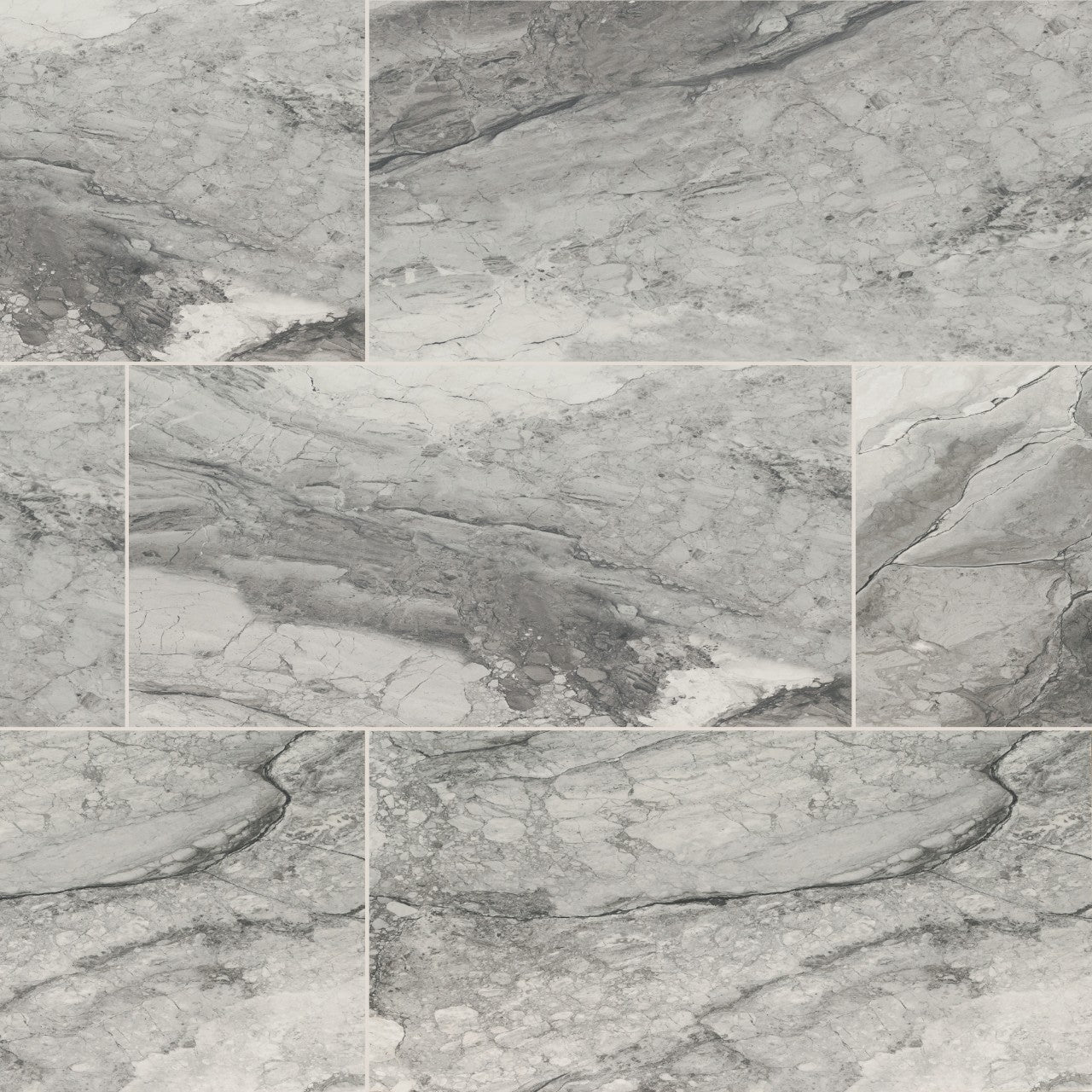 KAYA ONDA GRAY 12X24 POLISHED PORCELAIN TILE