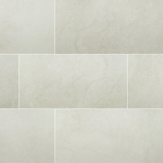 LEGEND WHITE 12X24 MATTE PORCELAIN TILE