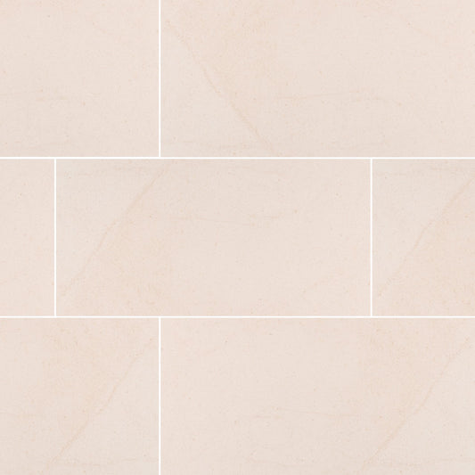 LIVINGSTYLE CREAM 18X36 MATTE PORCELAIN TILE