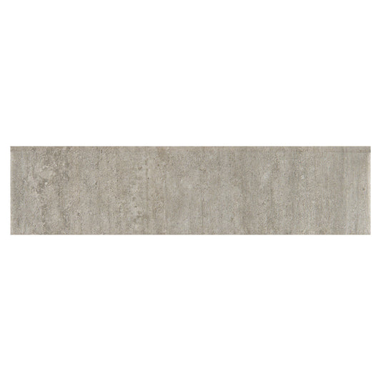 METROPOLIS GRAY 3X12 BULL NOSE PORCELAIN TILE