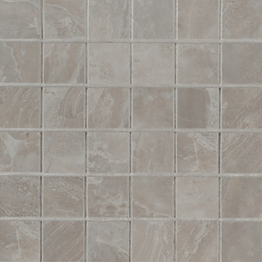 ONYX GRIGIO 2X2 MOSAIC MATTE PORCELAIN TILE