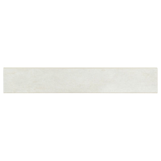 OXIDE BLANC 3X18 BULLNOSE PORCELAIN TILE