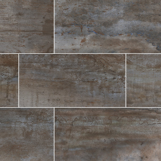 OXIDE IRON 24X48 MATTE PORCELAIN TILE