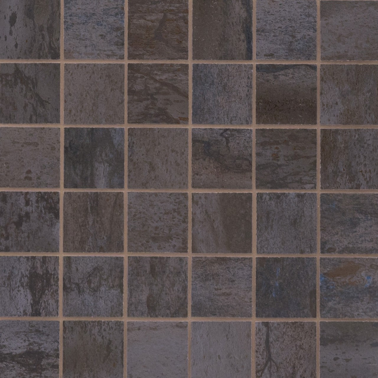 OXIDE IRON 2X2 MATTE MOSAIC MOSAIC SHEET