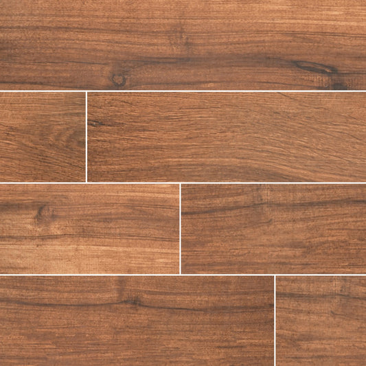 PALMETTO CHESTNUT 6X36 MATTE PORCELAIN TILE