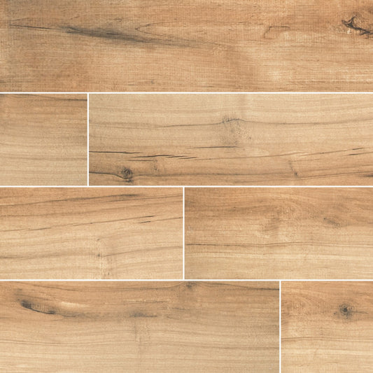 PALMETTO COGNAC 6X36 MATTE PORCELAIN TILE
