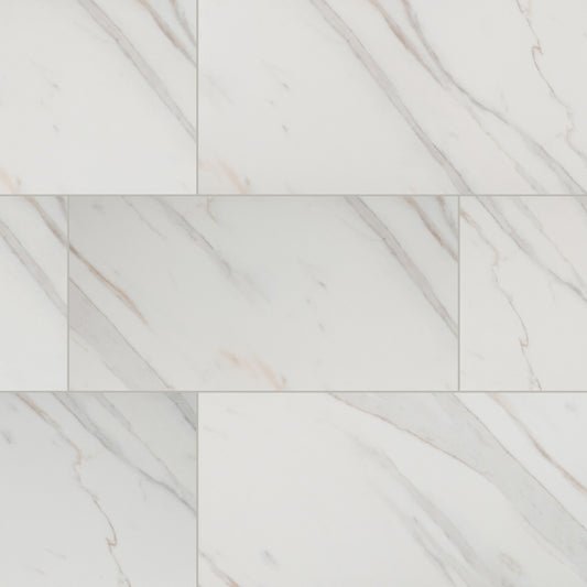 PIETRA CALACATTA 12X24 POLISHED PORCELAIN TILE