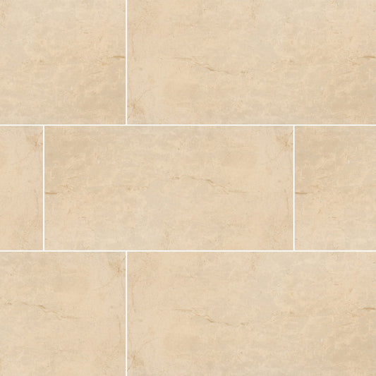 PIETRA IVORY 16X32 POLISHED PORCELAIN TILE