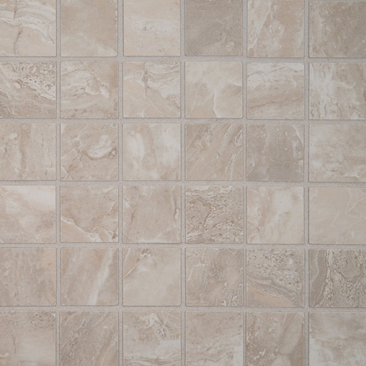 PIETRA PEARL 2X2 MOSAIC POLISHED PORCELAIN TILE