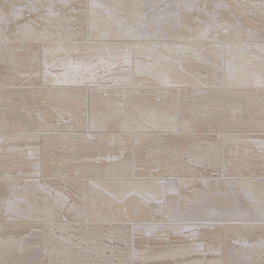 PIETRA PEARL 2X4 MOSAIC POLISHED PORCELAIN TILE