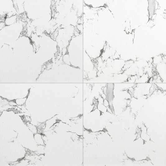 PIETRA STATUARIO 24X24 POLISHED PORCELAIN TILE