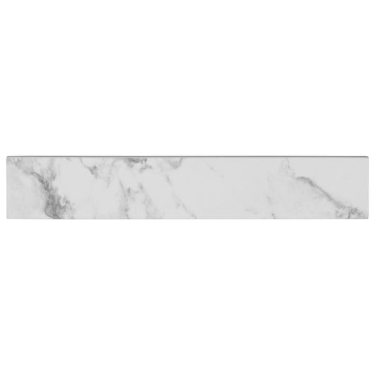 PIETRA STATUARIO 3X18 POLISHED BULL NOSE PORCELAIN TILE