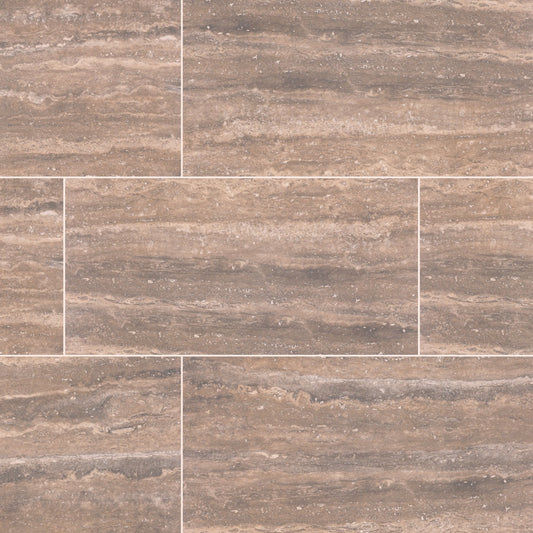 PIETRA VENATA NOCE 16X32 POLISHED PORCELAIN TILE